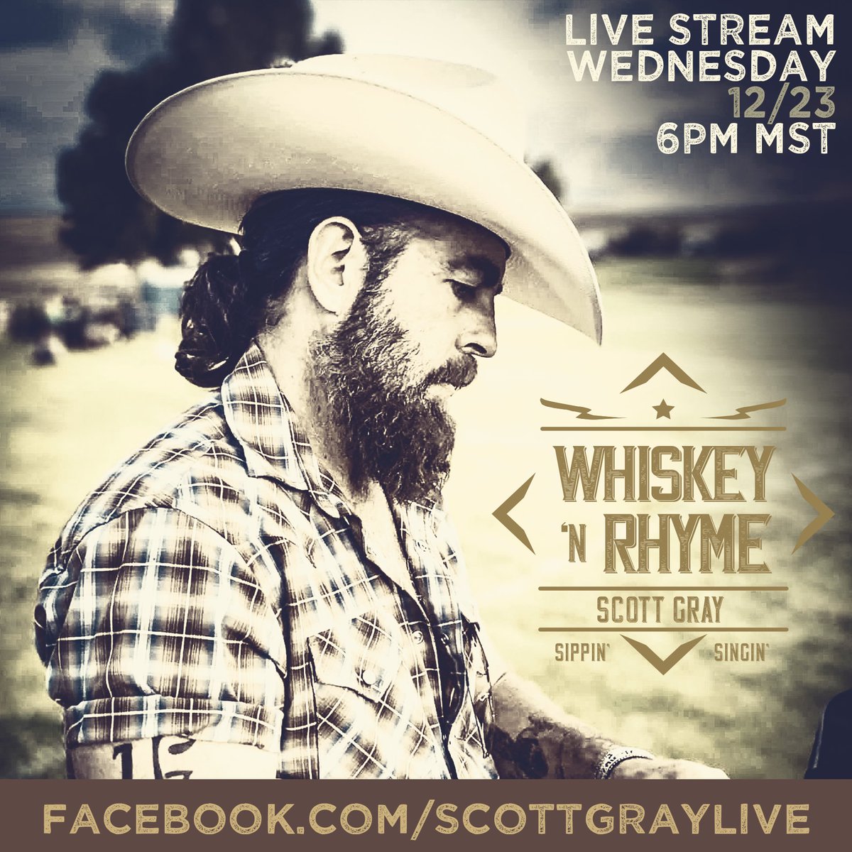 scottgraylive's tweet photo. It’s back! #whiskeynrhyme. A live stream next Wednesday from 6PM MST til...? https://t.co/KNXTGlhBOL. #livestream #livemusic #acoustic #singersongwriter #originalmusic #covers #favs #stayhome #stayhealthy #whiskey #whisky #scottgraylive https://t.co/joZzKt1I7L