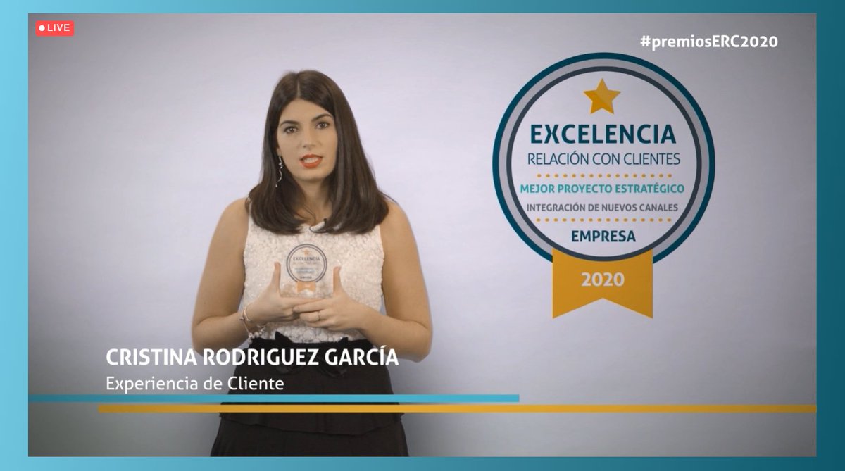 AEERC_es's tweet image. Recibe el Premio Estratégico a Mejor Proyecto de Integración Nuevos Canales,  @EnergiaEDP. ¡Enhorabuena!
Juan Peón Tamargo @Lucia_Polilla Cristina Rodriguez García #PremiosExcelencia2020
