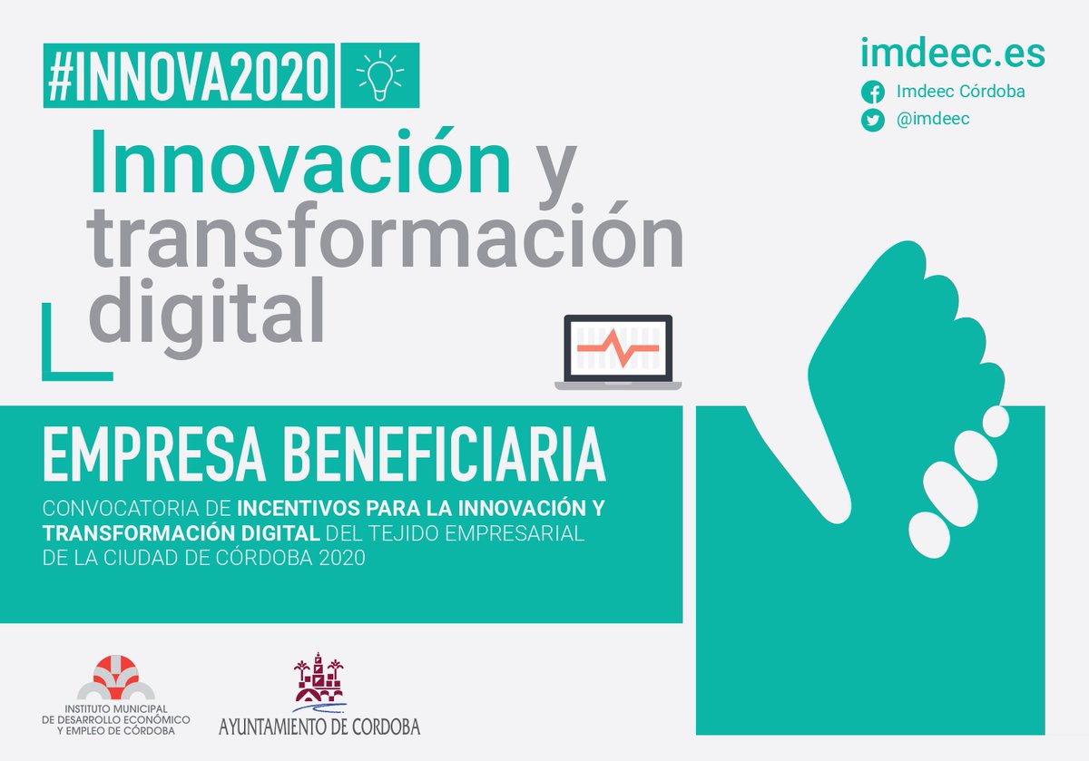 Desde Aguirre Povedano Abogados (A&amp;P Lawyers), nos congratula anunciar que se nos ha concedido por parte del Imdeec la ayuda #INNOVA2020.
A&amp;P Lawyers es un despacho diferente, un despacho 4.0, por ello buscamos evolucionar a través de la implementación de nuevas tecnologías.