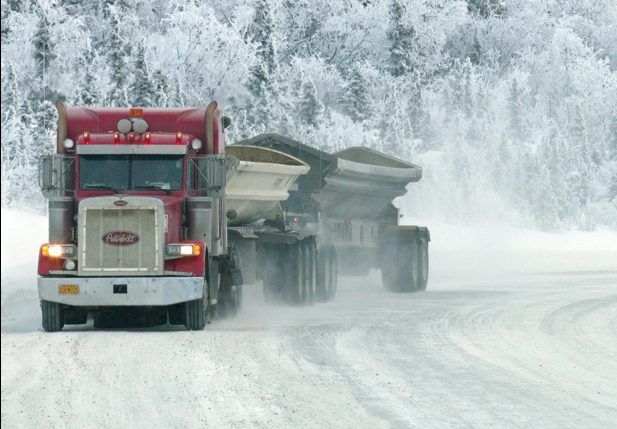DriveELD's tweet photo. #HEADSUP! Drivers driving through the Northeastern states, restricted truck travel is being implemented amid the winter storm. Read more here: https://t.co/CRdVFAXxNX https://t.co/IPe0KlQbmC