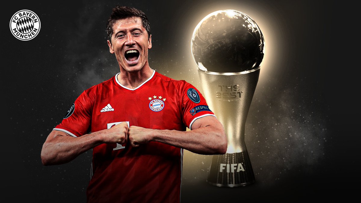 FCBayern's tweet photo. 🌟 𝕎𝔼𝕃𝕋𝔽𝕌ß𝔹𝔸𝕃𝕃𝔼ℝ 🌟 

So verdient, @lewy_official! 🙌

#TheBest #LewanGOALski #FCBayern #MiaSanMia https://t.co/FEwmkwy4Ng