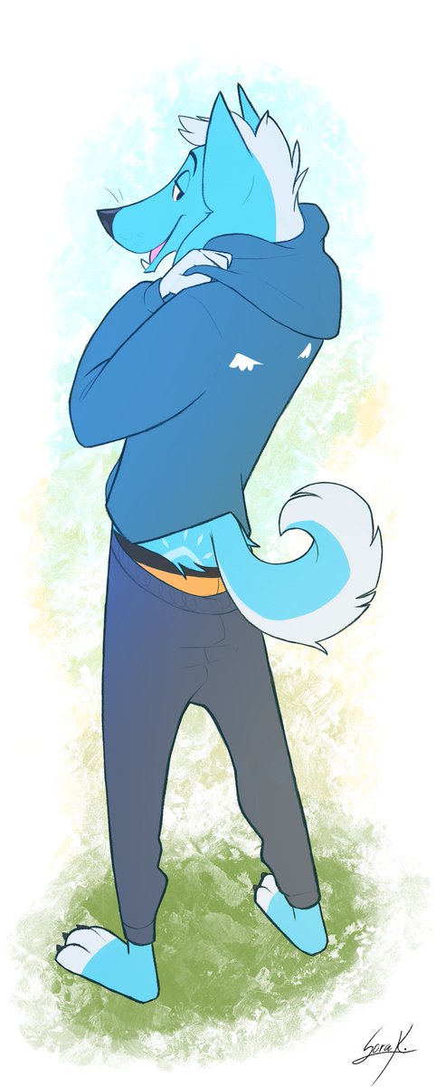 The smelly wolf <a href="/sorakirbys/">Mr. Wolf</a> surprised me with a thing for my bday and I love it :D