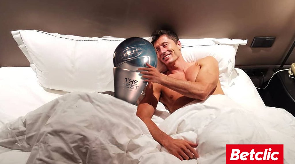 🏆 Lewandowski vence o prémio #TheBest!