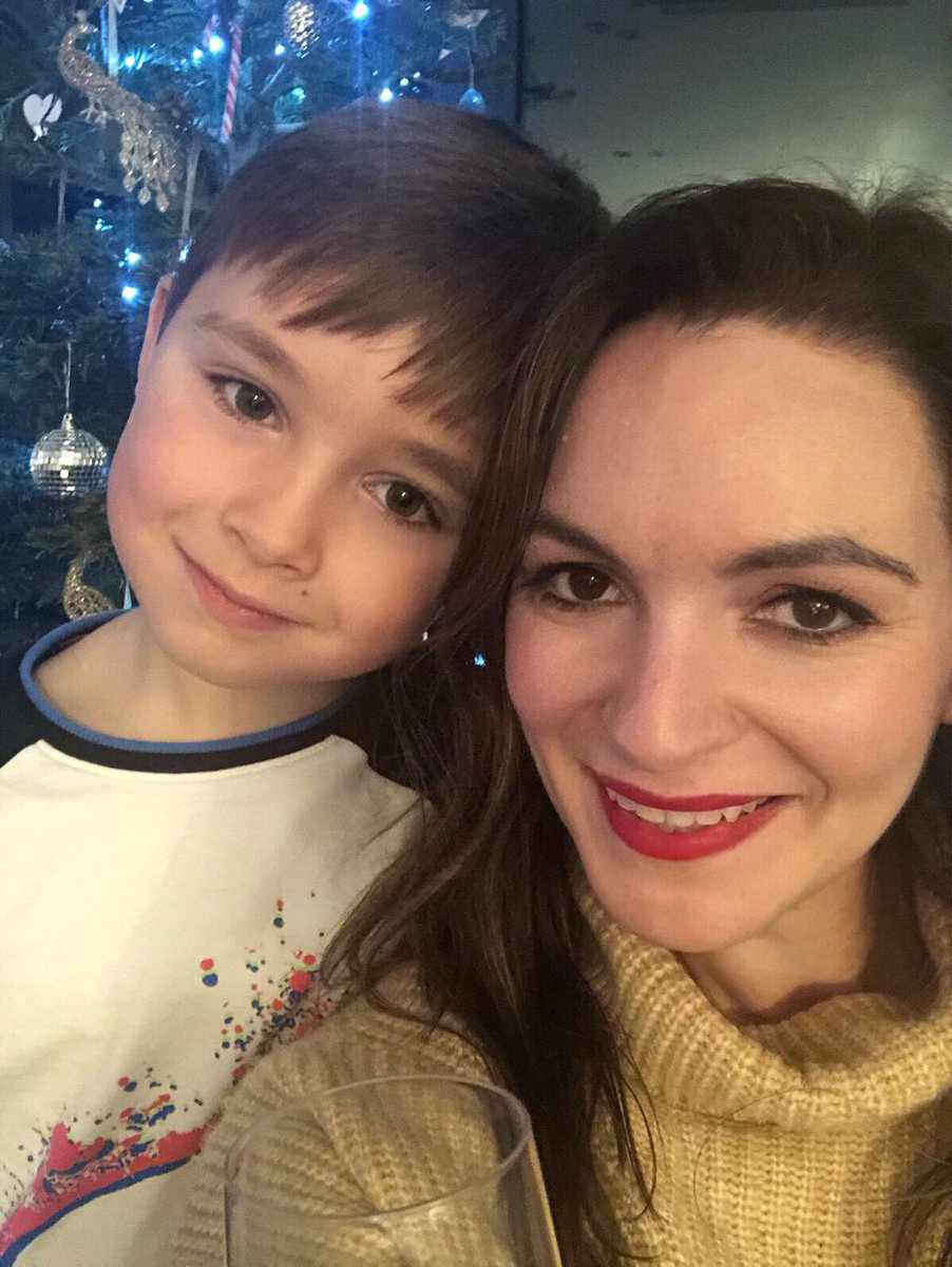 Snuggled up with this one watching #ohpchristmas <a href="/operahollandpk/">Opera Holland Park</a> So lovely to see and hear so many friends making festive music 🎵