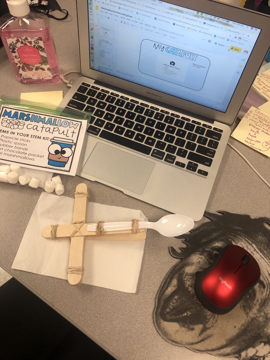 Keibler_Science's tweet photo. Today students went through the engineering design process to create their own catapults that will launch marshmallows in a cup of hot chocolate ☕️ Tomorrow we will be testing and evaluating our designs! ⁦@DutchForkMS⁩ #sciencerules (thanks ⁦@maniacsinthemid⁩) 🤗 https://t.co/NypqHLAvuR