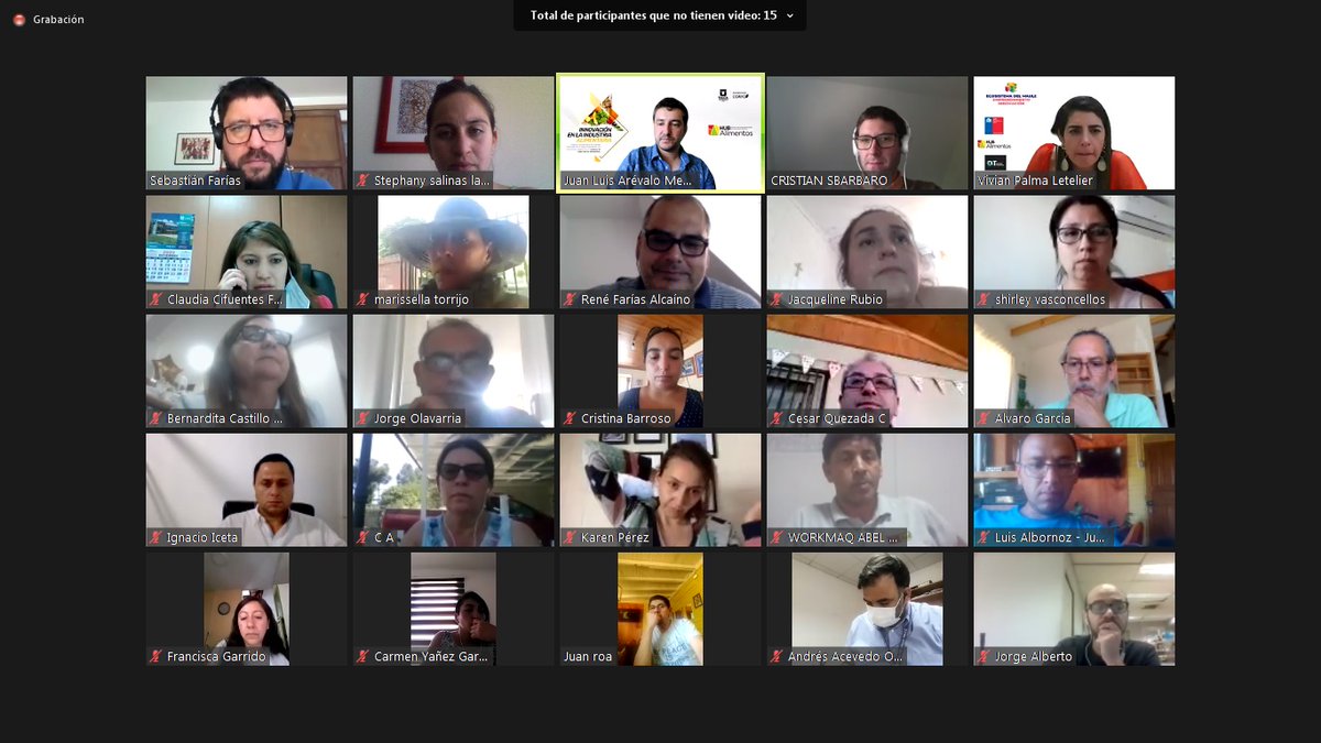 Emprendedores participando del taller organizado por el Ecosistema de #emprendimiento e #innovación del #Maule junto a <a href="/inapichile/">INAPI</a> <a href="/HubAlimentos/">HubAlimentos</a> <a href="/UTalca/">Universidad de Talca</a>  para aprender sobre el procedimiento para registrar una #marca comercial en Chile para la protección de productos y servicios