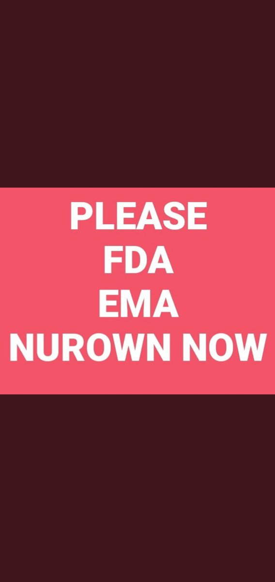 Please <a href="/US_FDA/">U.S. FDA</a>  grant expedited approval to NUROWN NOW.
Please <a href="/BrainstormCell/">BrainStorm</a> and <a href="/EMA_News/">EU Medicines Agency</a> work together for the approval of NUROWN NOW.
<a href="/SteveFDA/">Dr. Stephen M. Hahn</a> <a href="/DrWoodcockFDA/">Dr. Janet Woodcock</a> <a href="/SKyriakidesEU/">Stella Kyriakides</a> <a href="/vonderleyen/">Ursula von der Leyen</a> <a href="/Cylebo/">C Lebovits</a> <a href="/MaryKayTurner1/">Mary Kay Turner</a> <a href="/POTUS/">President Donald J. Trump</a> <a href="/realDonaldTrump/">Donald J. Trump</a> <a href="/JoeBiden/">Joe Biden</a> <a href="/FLOTUS/">First Lady Melania Trump</a> <a href="/hrw/">Human Rights Watch</a> <a href="/EUpALS/">EUpALS</a>