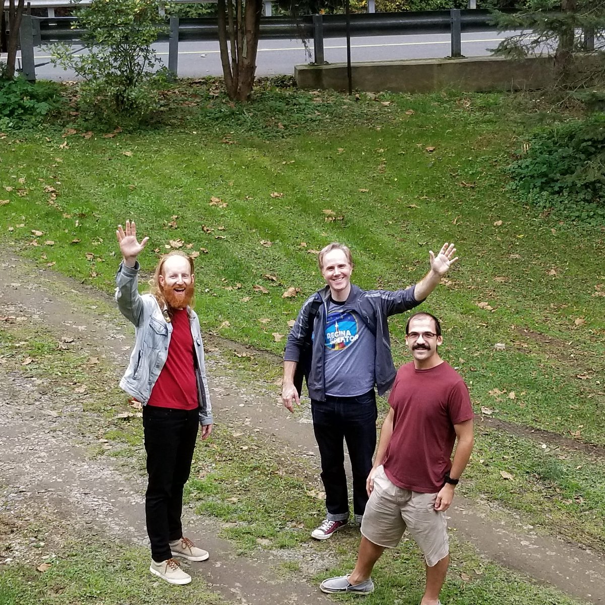 BB_Stillwell's tweet photo. Hello! From @ANDREWrBUTLER @DaveChura and @TJMagg #tbt #bts #moviemaking https://t.co/bYQOTnCUSf