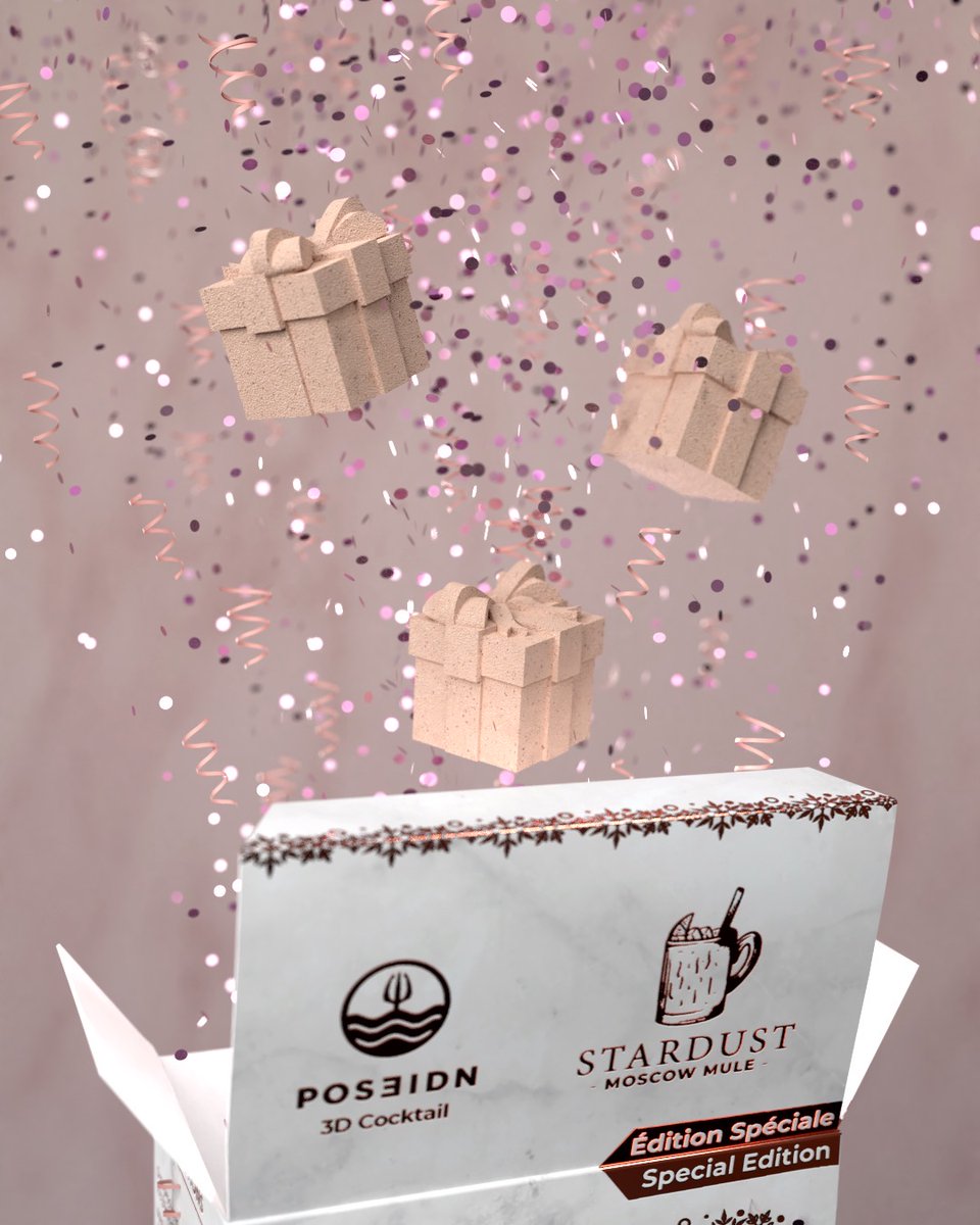 Poseidn3d's tweet photo. These cute gifts make the most glamorous cocktail, perfect for the holidays! 

#gift #stardust #3dstardust #3dcocktail #poseidn https://t.co/oojnw3Uj99