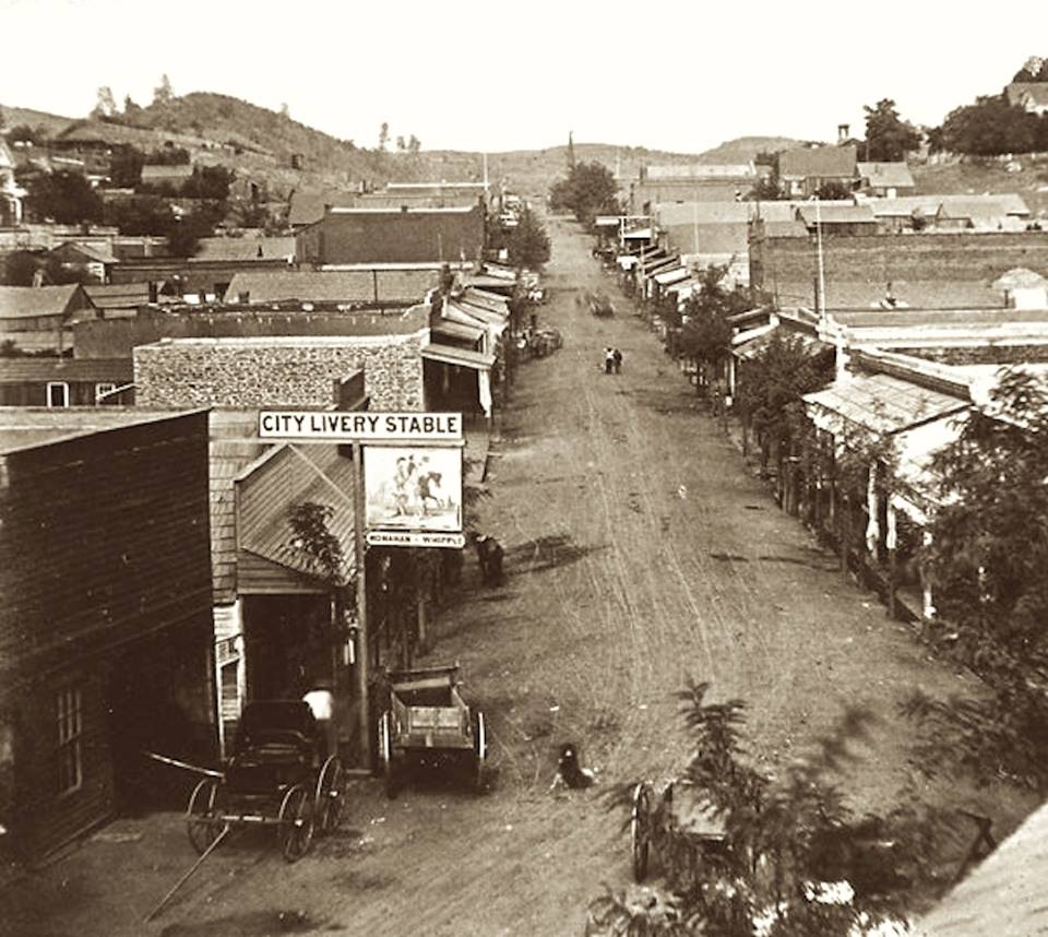 calwebguide's tweet image. Throwback Thursdays #TBT  - Historic photo of Sonora, California (Northern California) in the late 1800's.
