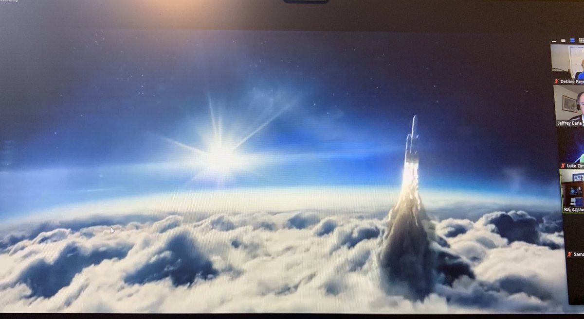 CommCharterAcad's tweet image. CCA students today were treated to a special presentation from Lt. Col. Raj Agrawal of the @SpaceForceDoD in celebration of the first anniversary of the U.S. Space Force. #CCA was the only #Pennsylvania school selected to participate in this event. #TechWorksatCCA #STEM #CCAProud