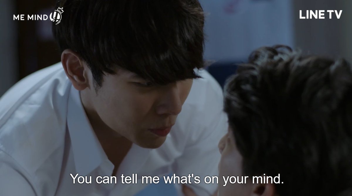 Tharn fell for Type in those 3 weeks (novel readers will recognise this as canon). When Type revealed himself to be a homophobic a$$, Tharn did grow a horn or two to deal with it, but cooled down immediately once he realised that Type had hidden scars, and wanted to help him.