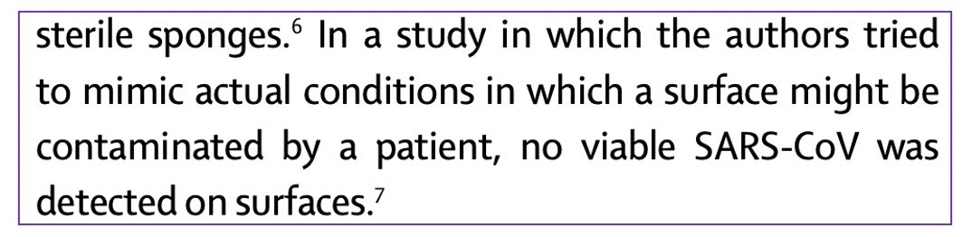 And when a study used a “real world” amount of viral particles in their samples/aerosols to investigate fomite transmission, they found no live viruses on surfaces #COVID19  #Coronavirus  #lockdown  #pandemic  #science  #data  #Canada  #Ontario  #canpoli  #onpoli  #fomite