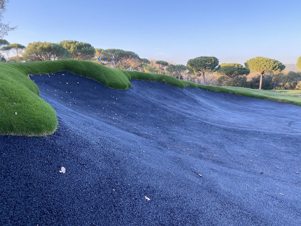 Turfgrass_Golf's tweet photo. Final inspection @RichardSorrell3 Not of him but the phenomenon of bunker renovation!!!@EIGCA @michael_gorman_ @RTJ2GolfDesign @EDI__ADI @LOBBandPARTNERS @ASGCA @j_c_lundin @By_Caspar @PSUTurf #designersrule https://t.co/zjHqCASbRi