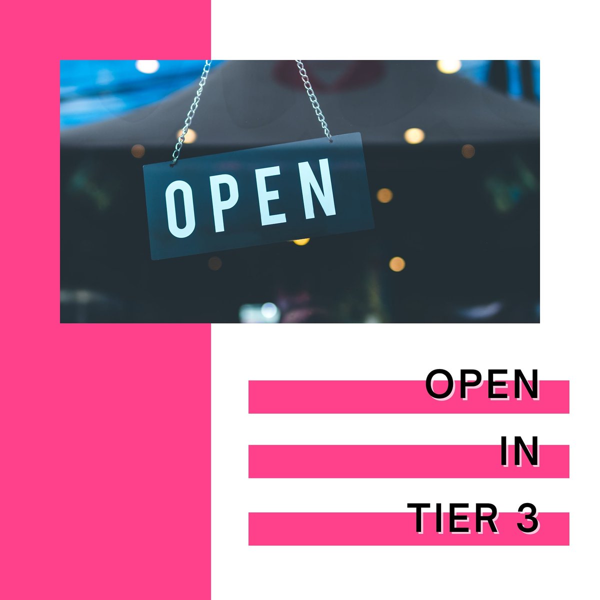 We are really gutted to hear MK will be in Tier 3 from Saturday! 😔😔 Luckily, hair and beauty salons are allowed to be open in Tier 3! Of course we will be taken extra care and keeping strictly to the rules. We have just a few places left next week. Call to book in.