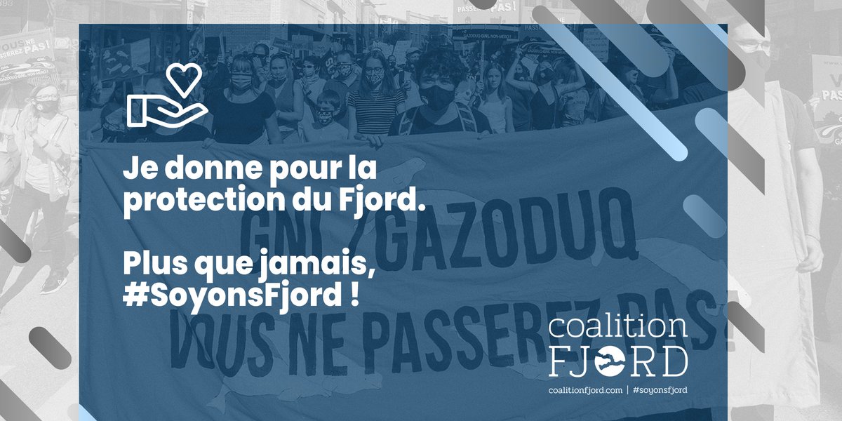 👋🤩 La Coalition Fjord lance une campagne de sociofinancement #SoyonsFjord !! Coordonner, mobiliser et informer demande du temps et des ressources qui vont nous manquer dans les prochains mois💸💸💸...👍Pour donner c'est ici : bit.ly/37qtlgQ 👈