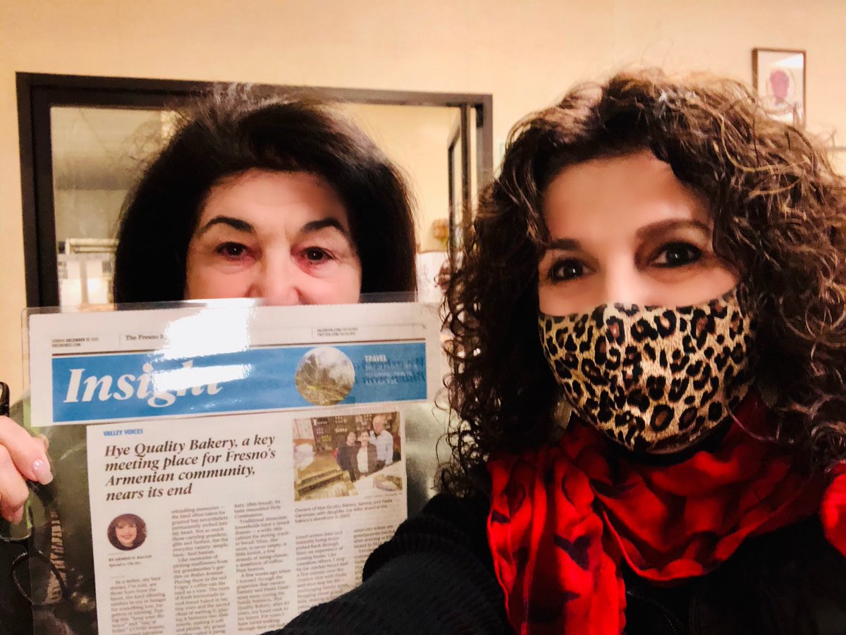 Exchanging tearful goodbyes to Sammy and Paula Ganimian, loading my car with #lavash and #lamajoon! The end of an era. #HyeQualityBakery