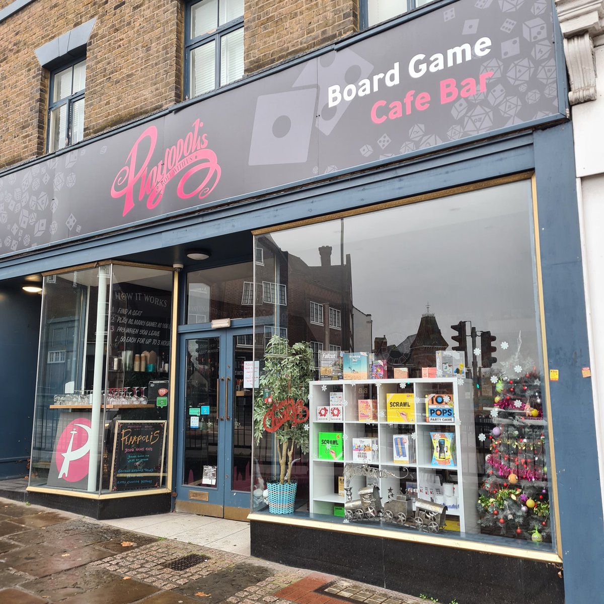 Playopolis's tweet photo. We have been off twitter a little while! Blame the owners who are not great at twitter 😅 We are missing everyone a tonne and hope one day soon we can see you all again. We are open for game sales and take away this Saturday and Sunday 12-4! https://t.co/HL8CgbnUb9