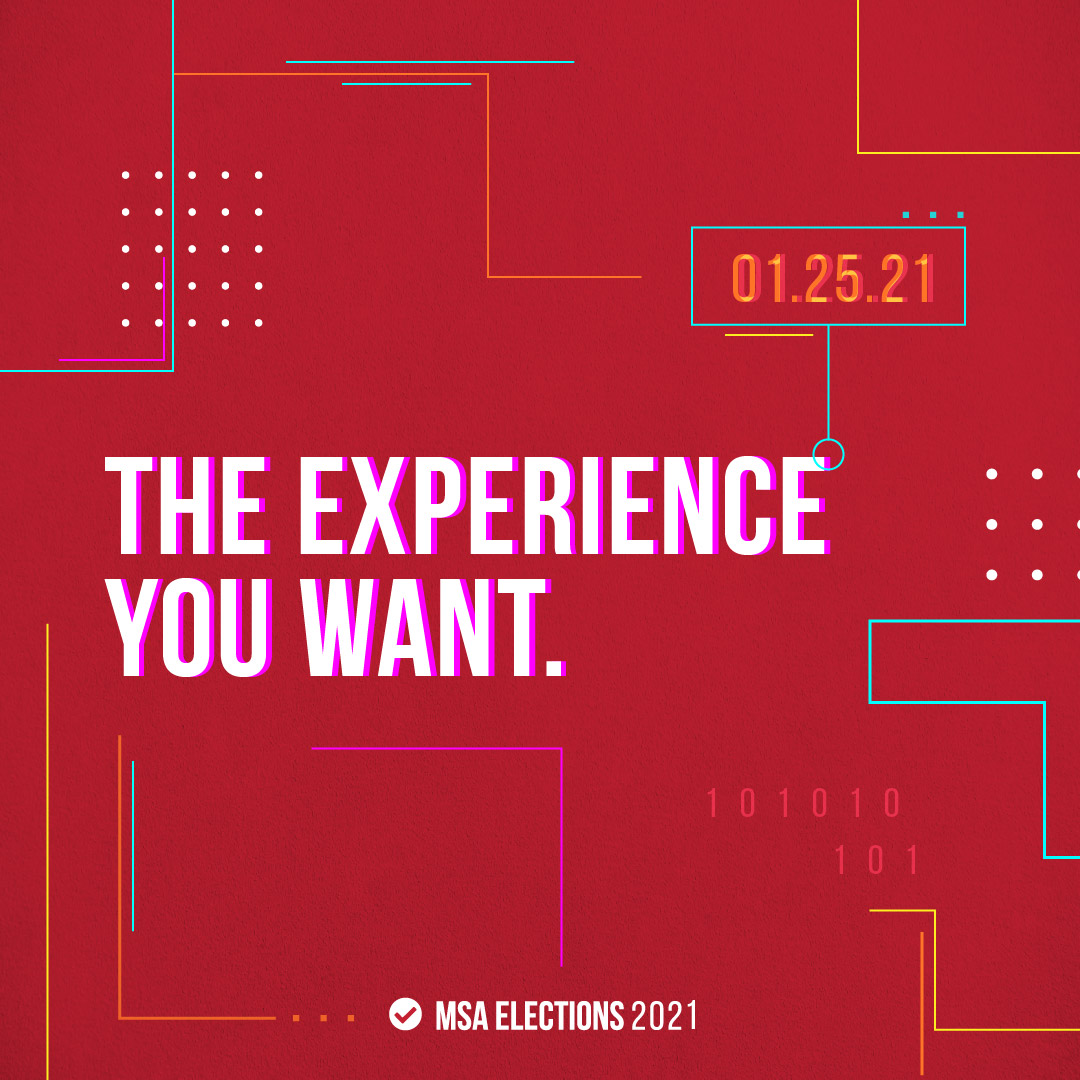MSAmohawk's tweet photo. 🔍 The experience you want
Nervous about transitioning from college into the workforce? 💼 Gain real-world experience as a 2021/2022 MSA Board Member. We have a hunch it’s the opportunity you’ve been looking for. 🕵️♂️
Stay tuned for more details.
#MSA #LeanOnWe https://t.co/dmbNePf40Z