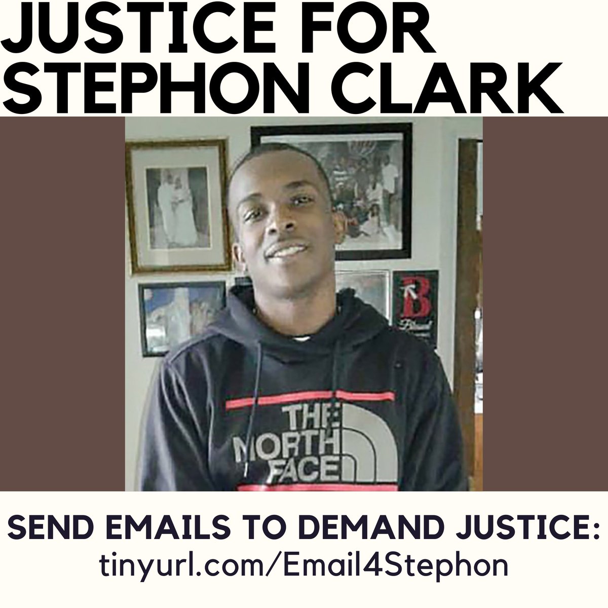 AcctabilityACAB's tweet photo. In 2018, Stephon Clark was heading home when he was followed by police helicopters investigating a report that a man had broken windows in the neighborhood.  (1/7)

#BLM #BlackLivesMatter #NoJusticeNoPeace https://t.co/EESUen2tHp