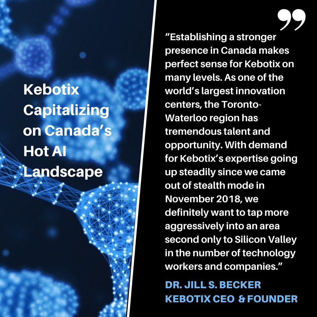 Kebotix (@kebotixinc) on Twitter photo Canada’s growth as a global #AI hub has <a href="/KebotixInc/">Kebotix</a> as well. Read more about #KebotixCanada and the synergy boost with <a href="/A_Aspuru_Guzik/">Alan Aspuru-Guzik</a>, the prof leading breakthrough research at #TheMatterLab in <a href="/UofT/">University of Toronto</a>, also home of major Kebotix backer @ArcTernVC. kebotix.com/press/kebotixc… Canada’s growth as a global #AI hub has <a href="/KebotixInc/">Kebotix</a> as well. Read more about #KebotixCanada and the synergy boost with <a href="/A_Aspuru_Guzik/">Alan Aspuru-Guzik</a>, the prof leading breakthrough research at #TheMatterLab in <a href="/UofT/">University of Toronto</a>, also home of major Kebotix backer @ArcTernVC. kebotix.com/press/kebotixc…