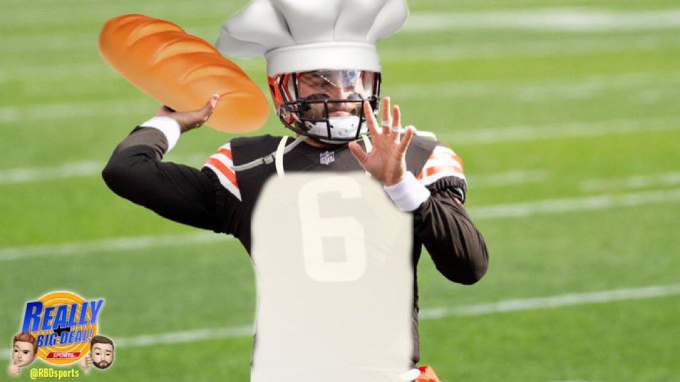 .@bakermayfield “When it comes to getting fed, I’m the Baker with the bread”... #Browns https://t.co/9An0wWxfXW