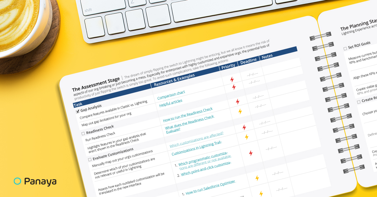 PanayaSFDC's tweet photo. Switching to #Salesforce Lightning is no walk in the park. Check out our comprehensive cheat sheet for a seamless migration.  https://t.co/U9JnMYHova https://t.co/xcN4fucyug