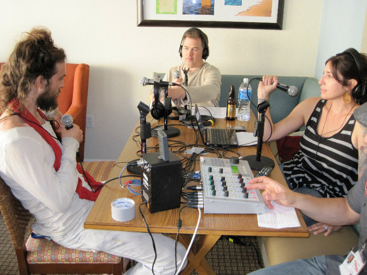 The_Tommy_Hough's tweet photo. I haven't heard or even thought of #EdwardSharpeAndTheMagneticZeroes #Home since I was on-air at #FM949 so it's an odd surprise and wildly jarring to hear them on the city's live TV stream. Here's @Hilahil and myself interviewing the band's #AlexEbert at the 2010 #IndependenceJam https://t.co/QNtfBZuN1E