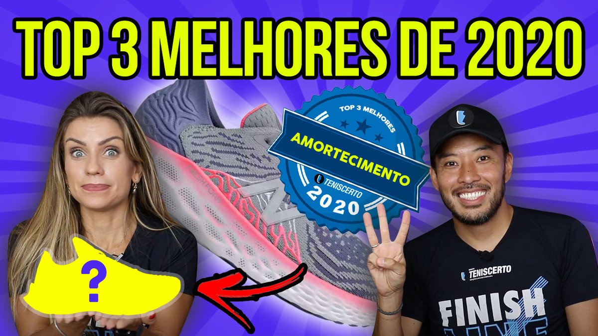 tenis com melhores amortecimentos