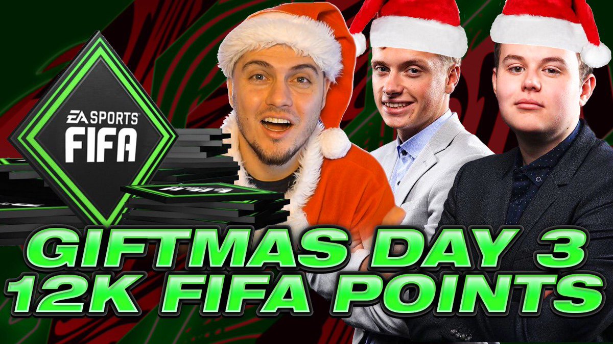 🎁GIFTMAS DAY 3 (with <a href="/MikeLaBelle/">Mike LaBelle</a>)

12,000 FIFA POINTS!

To Enter:
RT this tweet 💪
Follow 👇
<a href="/MikeLaBelle/">Mike LaBelle</a> 
<a href="/Rbuckley98/">Richard Buckley</a> 
<a href="/BSmith_Esports/">Brandon Smith</a> 

Plus reply with your best ever WL finish! 👇