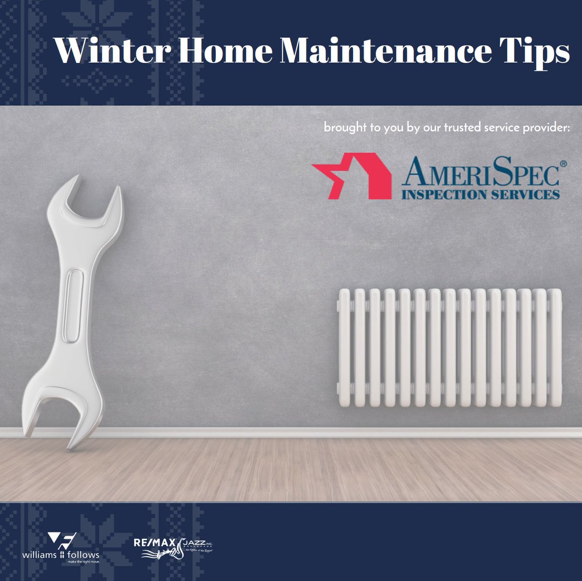 durhamrecentre's tweet image. It’s a busy time of year &amp;amp; sometimes it’s easy to forget about some of the less than exciting tasks around the house that need to get done before winter hits. 

amerispec.ca/winter-home-ma…

#homemaintenancetips #winterhometips #williamsandfollows
