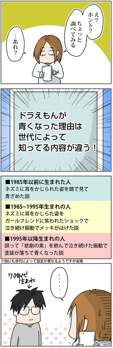 ドラえもんが青い理由
https://t.co/koy3EN0ksu 