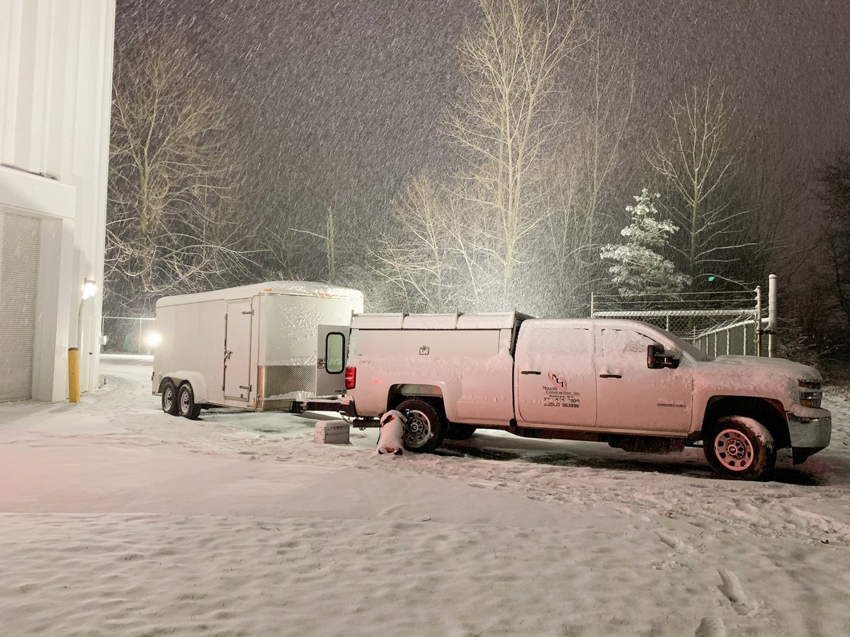 Snow or shine our team is always there to get the job done. Always proud of the men who make up our team &amp; the work they put in to make sure every job is completed with the highest quality.