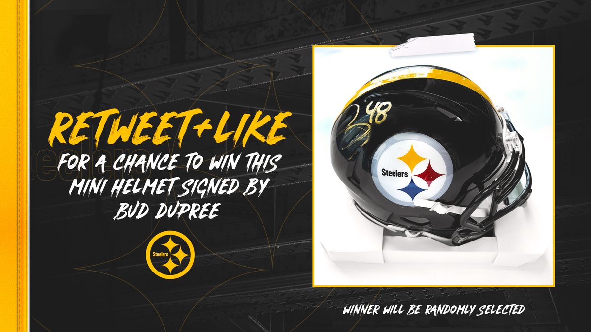 steelers's tweet image. RT + like for a chance to win this mini helmet signed by @Bud_Dupree! #ProBowlVote