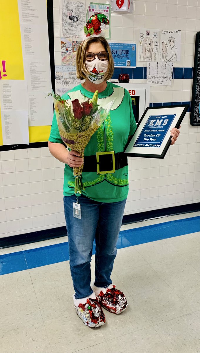 kms_comanches's tweet photo. Congratulations to our KMS Teacher of the Year Mrs. McCorkle! @mccorkle_sandra https://t.co/o7a8GilKrg