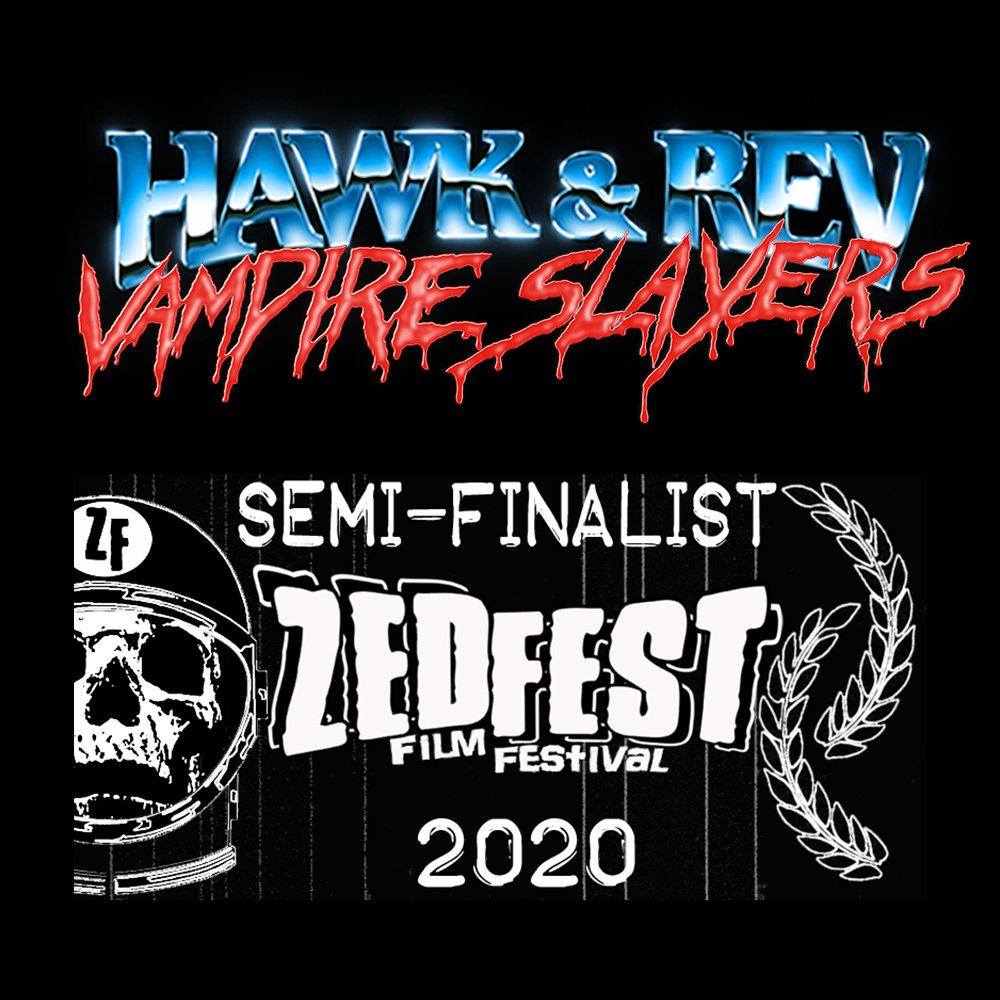 rybartongrimley's tweet photo. A big thank-you to @Zedfest for selecting @HawkandRev as a Semi-Finalist!
#hawkandRev #zedfest #rbgfilms #clumsytiger #supportindiefilms #indiehorror #indiecomedy https://t.co/metQkzEtIP