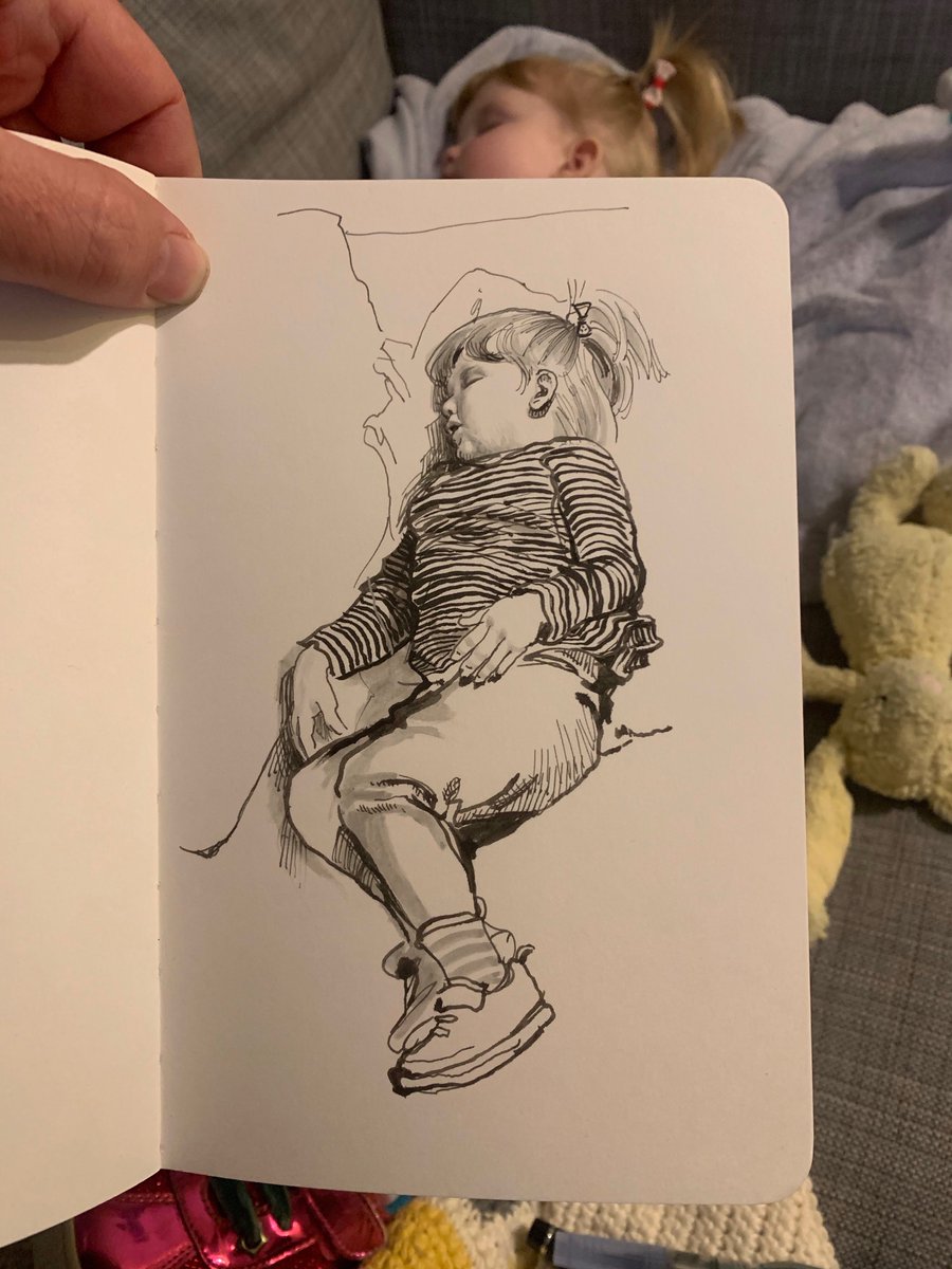 Maggie napping, November