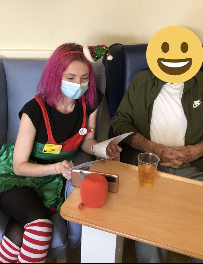 🌟 #ElfDay2020 #OlderPeoplesCarolConcert FAB afternoon!!So many people 2thank for their support &amp; making this possible! <a href="/PollyRocket/">Polly Bowler 💙</a> <a href="/CarmelStevens15/">Carmel Stevenson</a> <a href="/_ClaireMckenna/">Claire McKenna</a> <a href="/PoplarsN/">Poplars ward Luton ELFT NHS</a> <a href="/tracy11836237/">Sally Sherman@Eastham Care Centre</a> <a href="/CarolineHadlan1/">Caroline Hadland</a> @KieraG_OT <a href="/isobel_clough/">Isobel Clough</a> <a href="/fountainsqielft/">FountainsCourtELFT</a> <a href="/NHS_ELFT/">East London NHS Foundation Trust (ELFT)</a> 🤩 #MerryChristmas