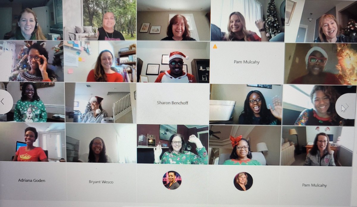 <a href="/trishtully73/">Tricia</a> <a href="/lisaemcauliffe/">Lisa McAuliffe</a> <a href="/stacym411/">Stacy Montgomery</a> the COR East Sr Mgrs, &amp; I, spent some time celebrating this amazing group of HRPs &amp; Recruiters 2day.They've delivered round-the-clock phenomenal support throughout this unique year! THANK U TEAM 4 keeping us going throughout2020! #HRforAll