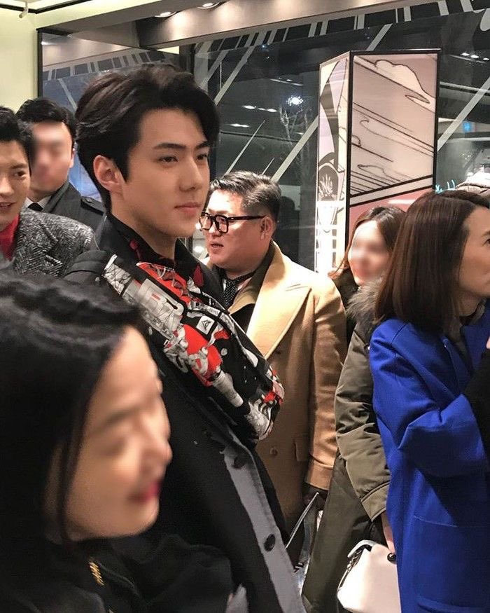 how oh sehun looks like in real life; a thread