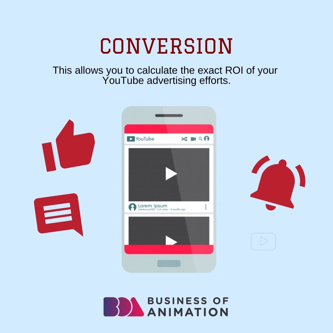 animationbiz's tweet photo. There are 6 key metrics you'll need to keep an eye on to see if your YouTube ads are working:
1. Views
2. Clicks
3. Video Viewership
4. Engagement Rate
5. Conversion
6. Cost per Conversion
#AnimationYouTubeChannel #AnimationYouTubeSEO #AnimatorYouTuber
2/2 https://t.co/lj9KlTtG5N