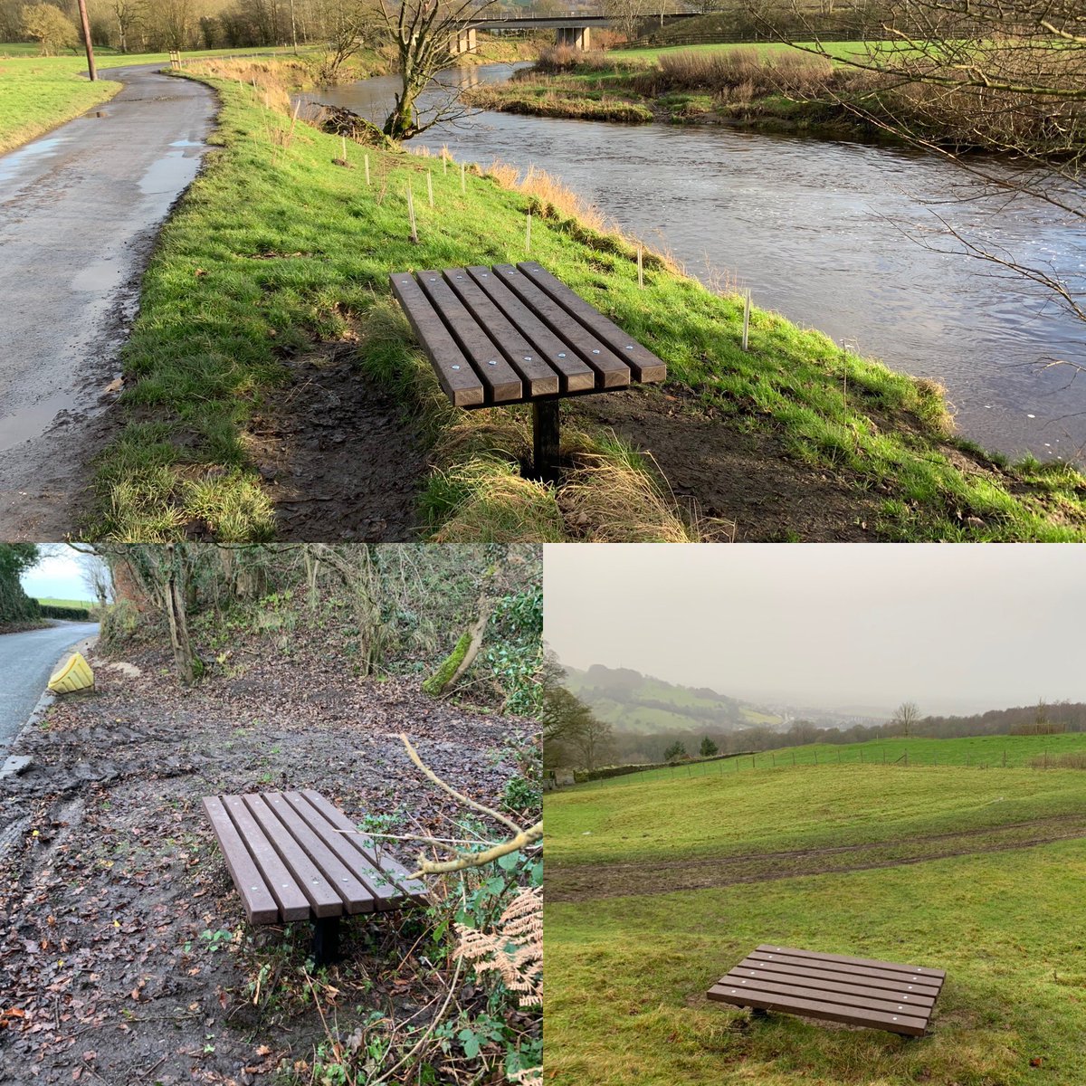 Some bench refurbs completed this week