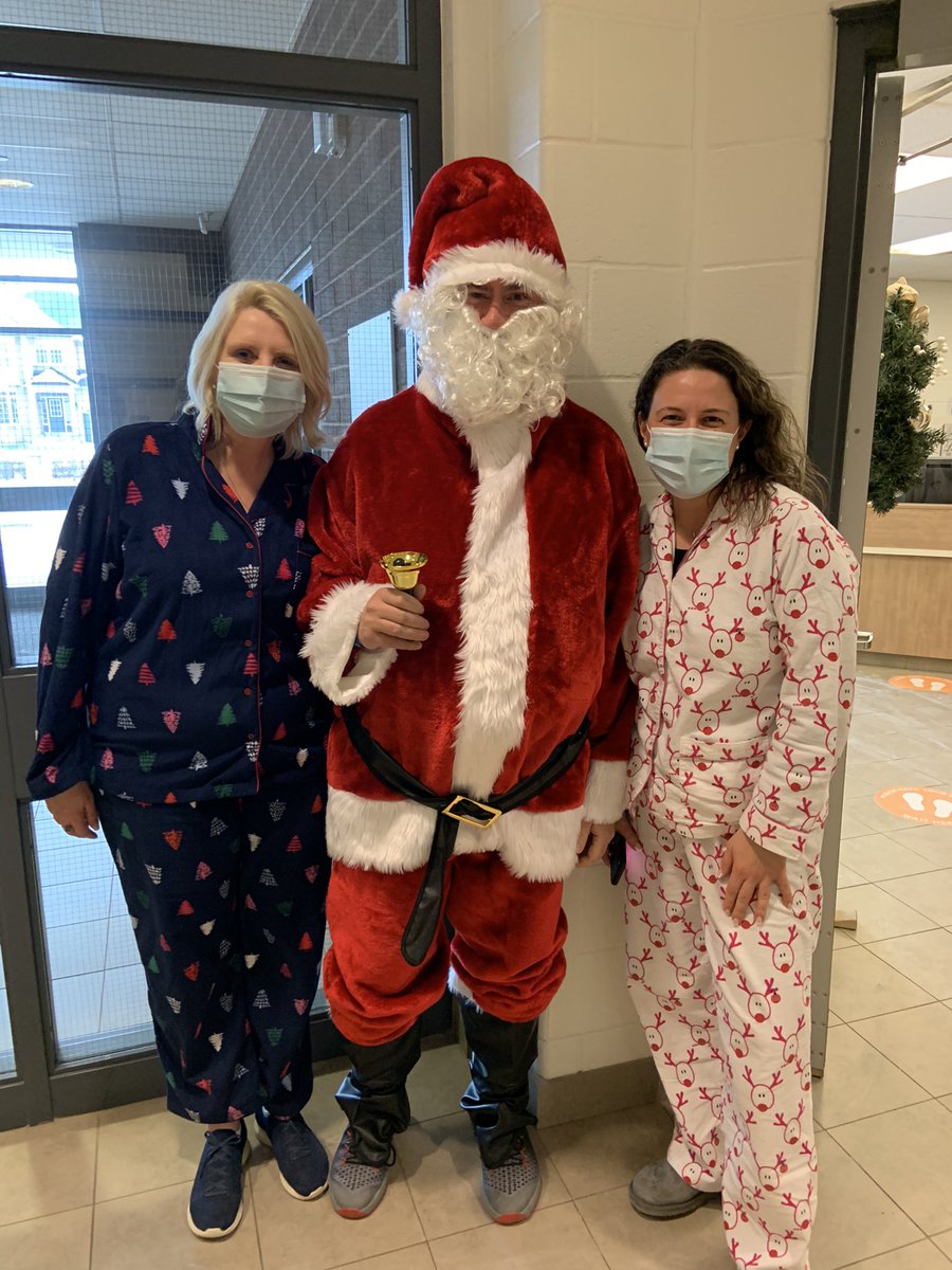 Merry Christmas! 🎄Ho Ho Ho @StMaryOakville #pyjamaday