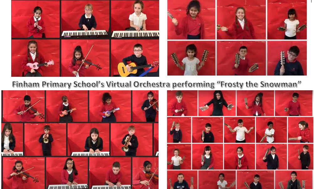 FinhamPrimary's tweet photo. Our musicians have worked incredibly hard this term getting ready to perform in Finham Primary School’s very first “Virtual Orchestra”. Congratulations to everyone who took part - the final video was a huge success and Miss Pritchard is very proud of you all! https://t.co/IBYNJaLE3W