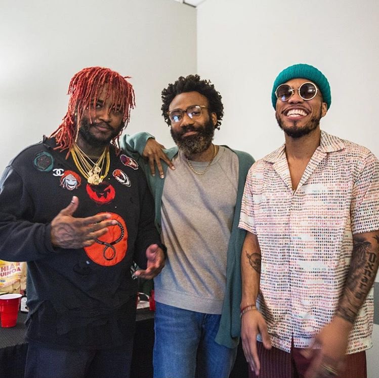 archiveglover's tweet photo. thundercat x childish gambino x anderson .paak https://t.co/OGIcB7Q38k