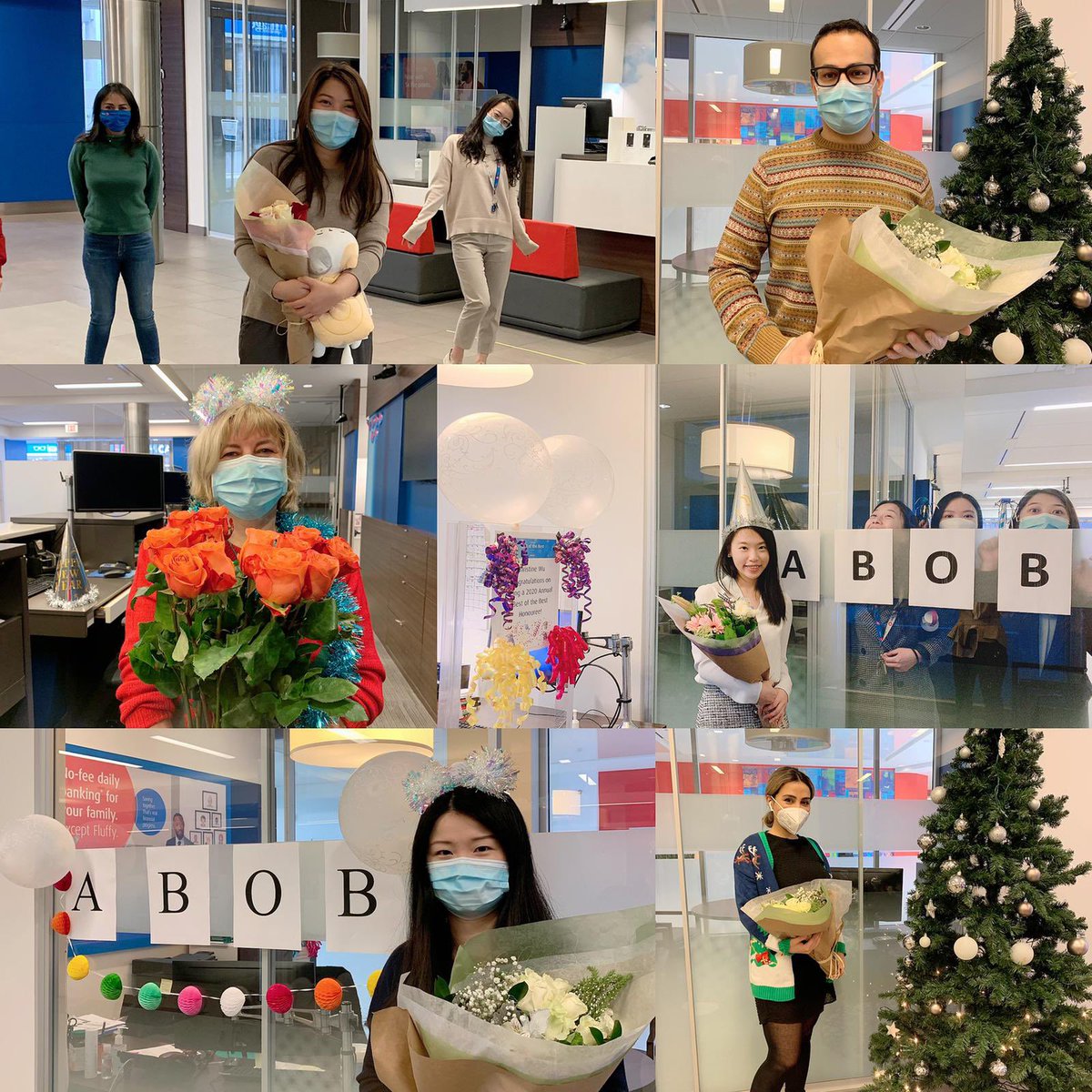 Congrats to all the ABOB and COS Honorees! 🎉Thank you for all your contributions to the team and we are proud to have you! #BoldlyGrowtheGood #ABOB2020 #ConferenceoftheStars #BMOParkRoyal #Bestteaminbanking 
<a href="/kitamura_james/">James Kitamura</a> <a href="/sasha_mori777/">Alexandra Sasha Mori</a> <a href="/christine_wu16/">Christine</a>