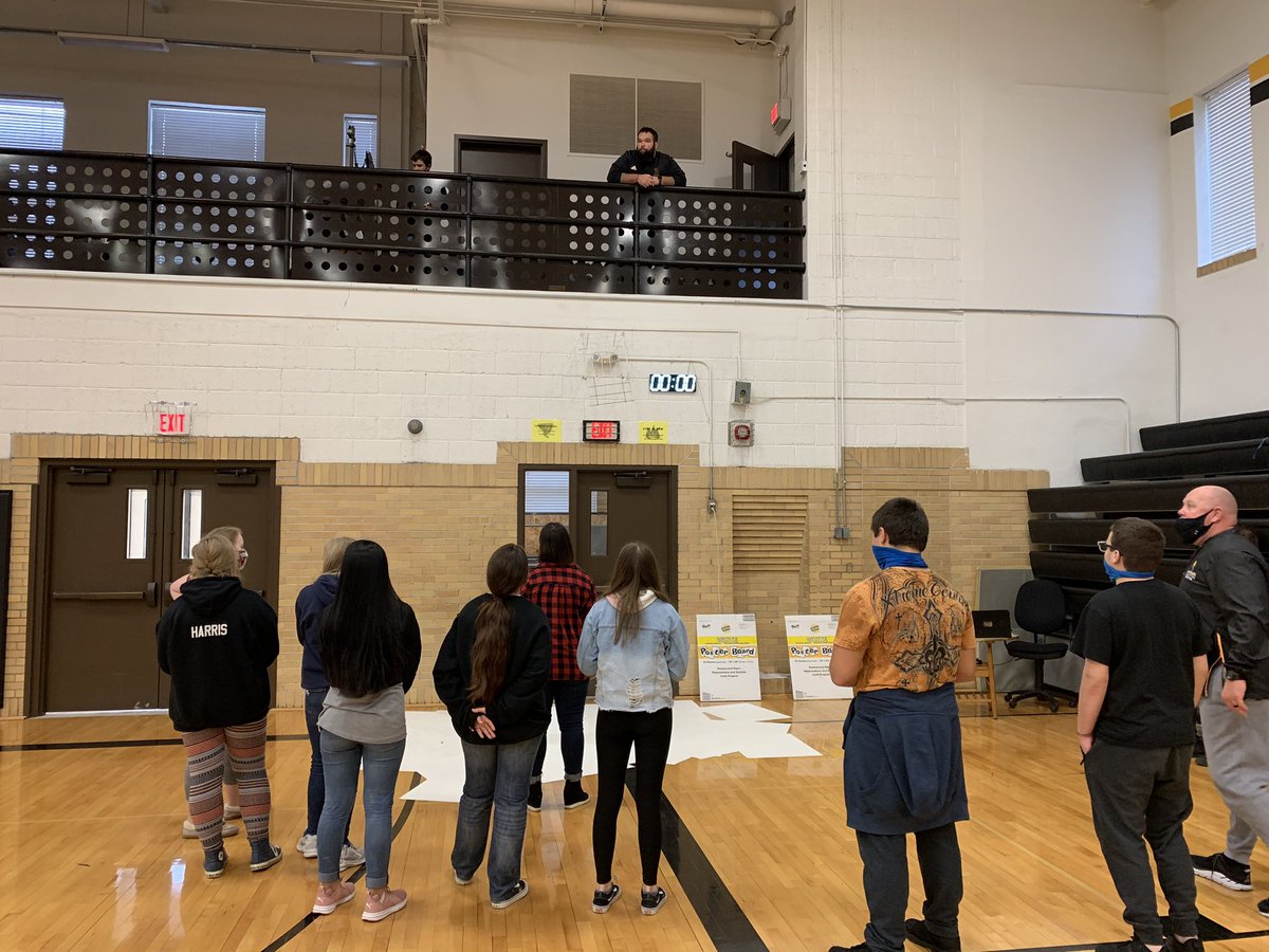 Thank you to Mr. Brummer for teaching our students about Newton’s laws of motion! #TrojanPride #Eggdrop