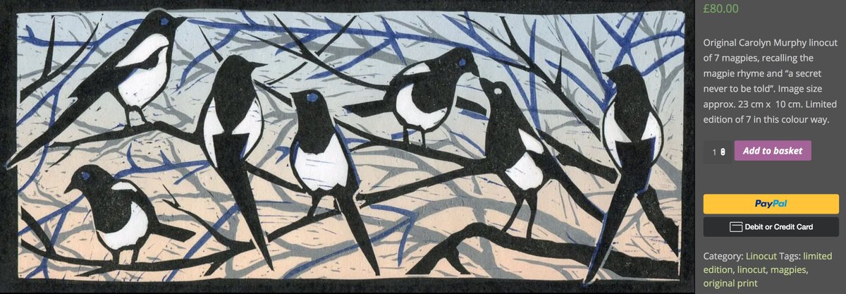 Gorgeous linoprints from Manchester-based Carolyn Murphy  @CMurphyPrints  #SupportArtists  https://carolynmurphy.co.uk/shop/&nbsp;