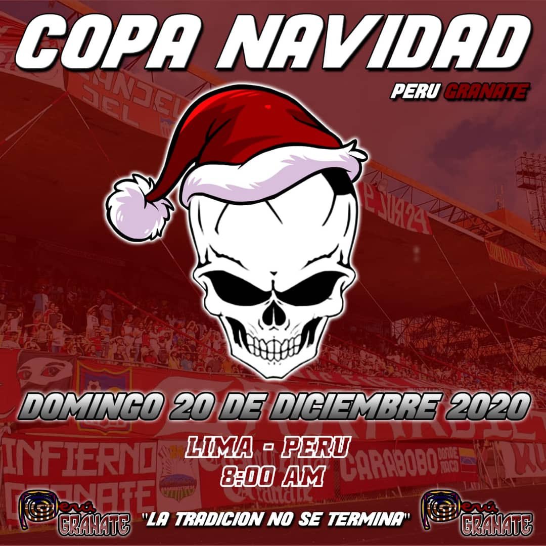 ¡La familia de Peru Granate invita a toda la comunidad de #Granadictos erradicados en Peru, a asistir a la Primera Edición de La Copa Navidad Edición Lima!