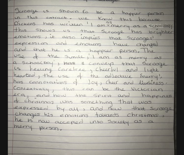orla_wallace's tweet photo. Today was @stbenyear11’s turn to shine! Blown away by the quality of Literature responses written today. Excellent effort and determination until the very end of term. Joseph M 👏🏼Balraj L 👏🏼 Daina K 👏🏼 https://t.co/XFiJl7Nj4O